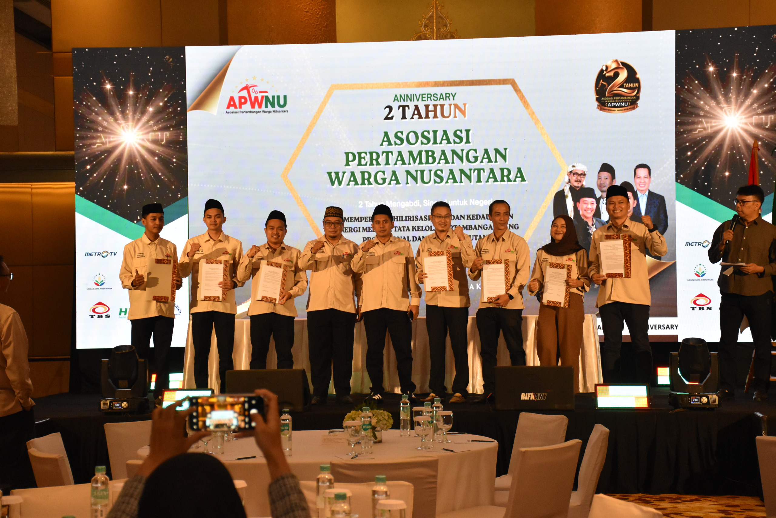 Hari Lahir (Harlah) ke-2 Asosiasi Pertambangan Warga Nusantara (APWNU)